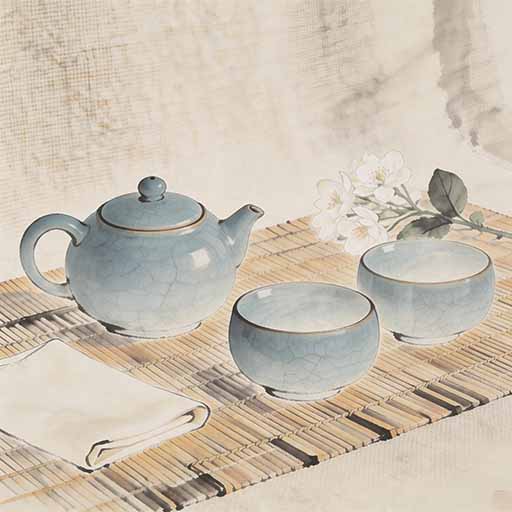 Ru Ware Tea Sets