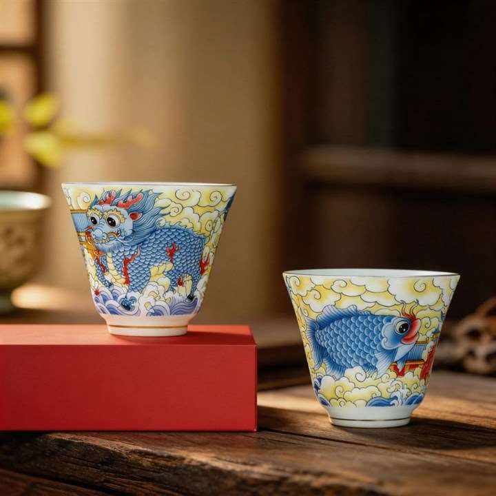 Qilin Gaiwan Tea Set Gift