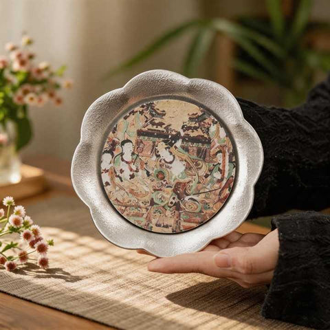 Dunhuang Silver Tea Set