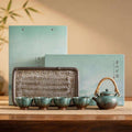 Reactive Glaze Tea Set Gift