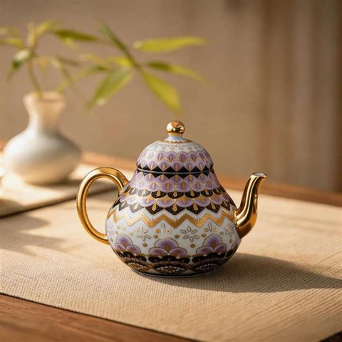 Dunhuang Enamel Tea Set