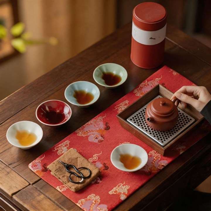 Ru Kiln Fortune Cup Set
