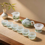 White Jade Chinese Tea Set