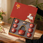 Dunhuang Deer Tea Set Gift