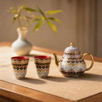 Dunhuang Enamel Tea Set