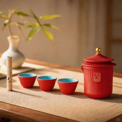 Temple Inspired Tea Set Gift