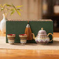Dunhuang Enamel Tea Set