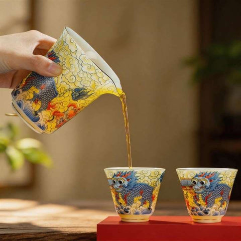 Qilin Gaiwan Tea Set Gift