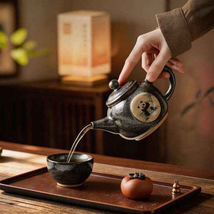 Tenmoku Gongfu Tea Set
