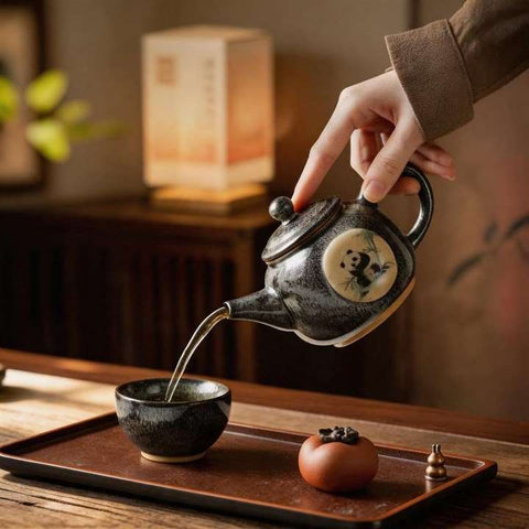 Tenmoku Gongfu Tea Set