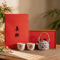 Double Happiness Tea Set