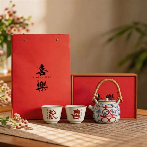 Double Happiness Tea Set