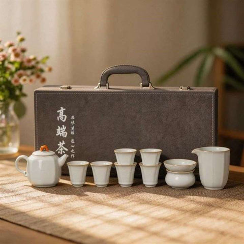 Ru Kiln Travel Tea Set