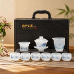 Jade Landscape Gaiwan Set