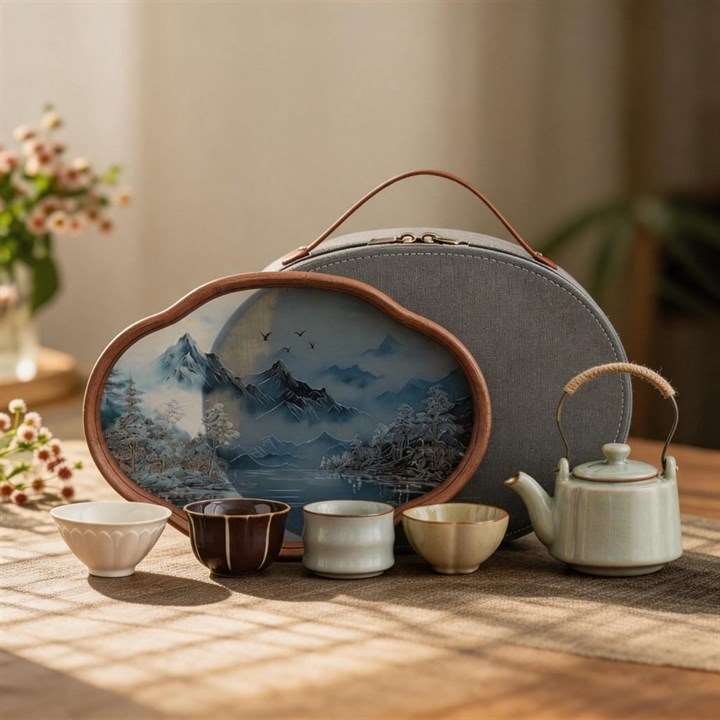 Ru Kiln Gongfu Tea Set