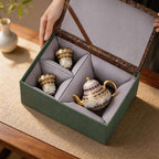 Dunhuang Enamel Tea Set