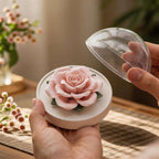 Pink Floral Travel Tea Set