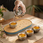 Taotie Silver Tea Set Gift