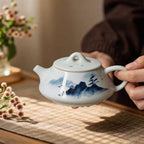 Blue and White Gongfu Tea Set