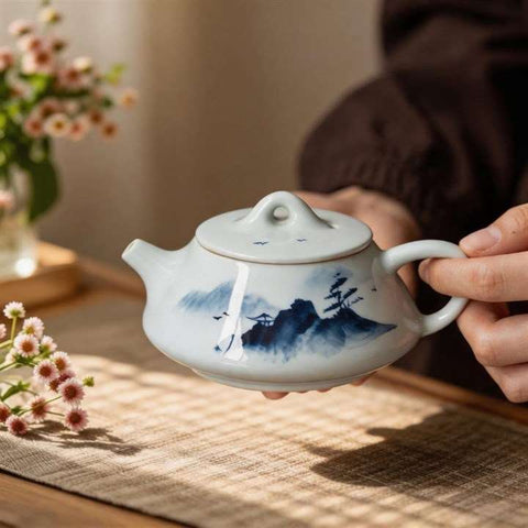 Blue and White Gongfu Tea Set