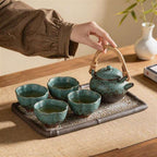 Reactive Glaze Tea Set Gift