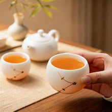 White Porcelain Chinese Tea Set