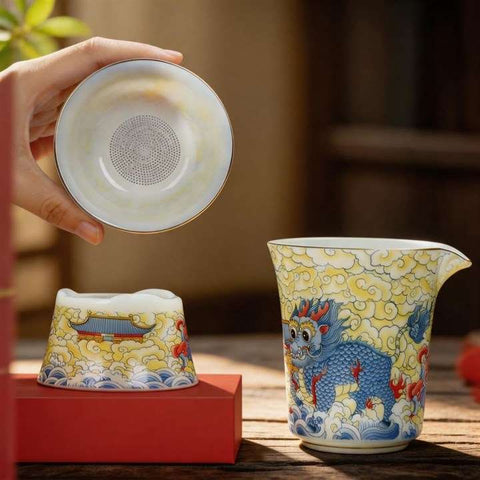 Qilin Gaiwan Tea Set Gift